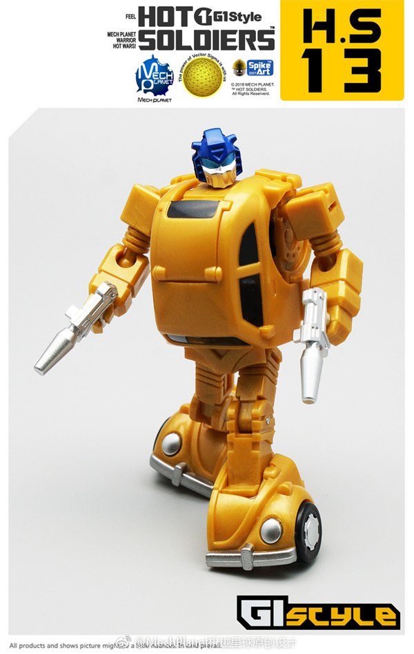 Mech Planet Hot Soldiers HS13   Photos Of Unofficial Third Party Legends Scale Goldbug Figure  (9 of 10)